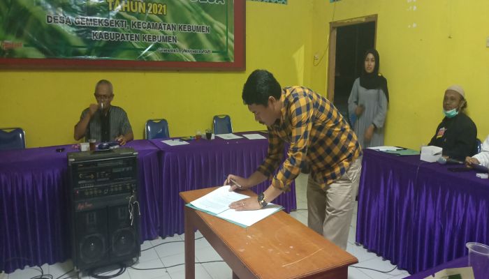 Lelang Tanah Kas Desa Tahun 2021 Desa Gemeksekti Kecamatan Kebumen Kabupaten Kebumen 02