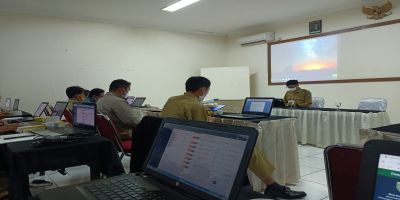 Desa Gemeksekti mengikuti Pelatihan Desa Online di Candisari Karanganyar Kebumen Tahun 2021